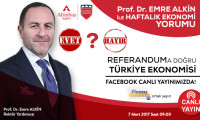 Emre Alkin canlı yayında ekonomi ve referandumu değerlendiriyor