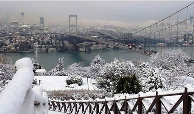 İstanbul için kar uyarısı