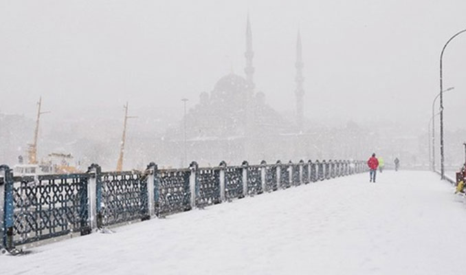 İstanbul'a kar geri dönüyor