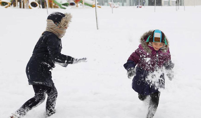 İstanbul'da yarın da okullar tatil